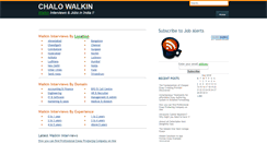 Desktop Screenshot of chalowalkin.com